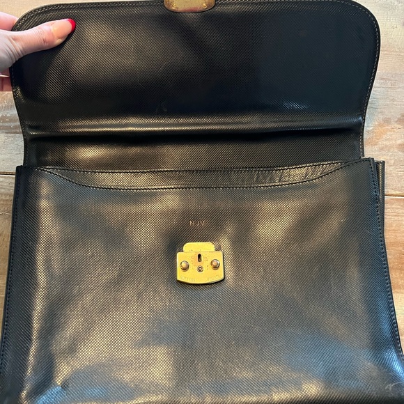 Vintage attaché Bottega veneta laptop bag - Picture 6 of 9